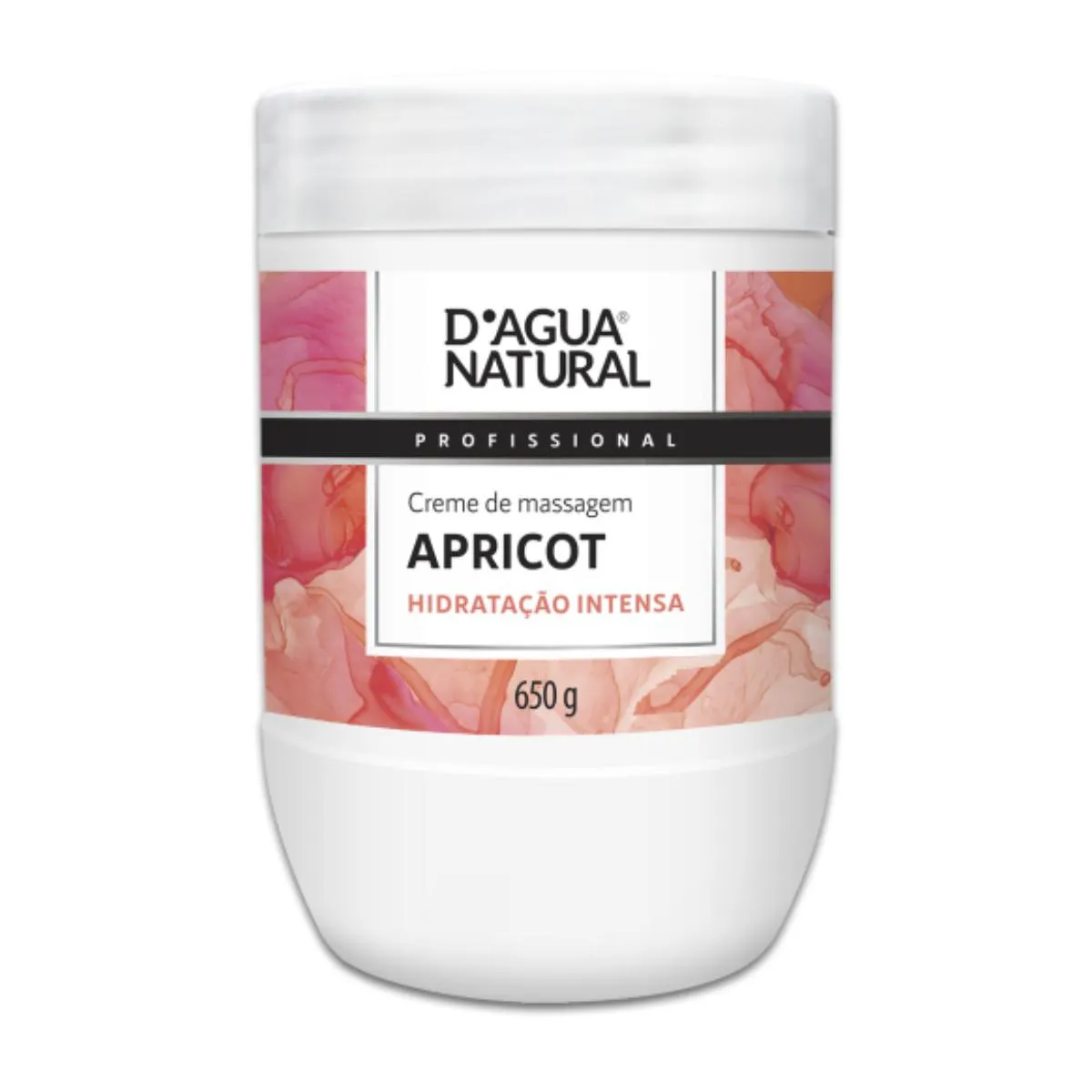 CREME DE MASSAGEM APRICOT HIDRATAçãO CORPORAL INTENSA PARA GESTANTES 650G