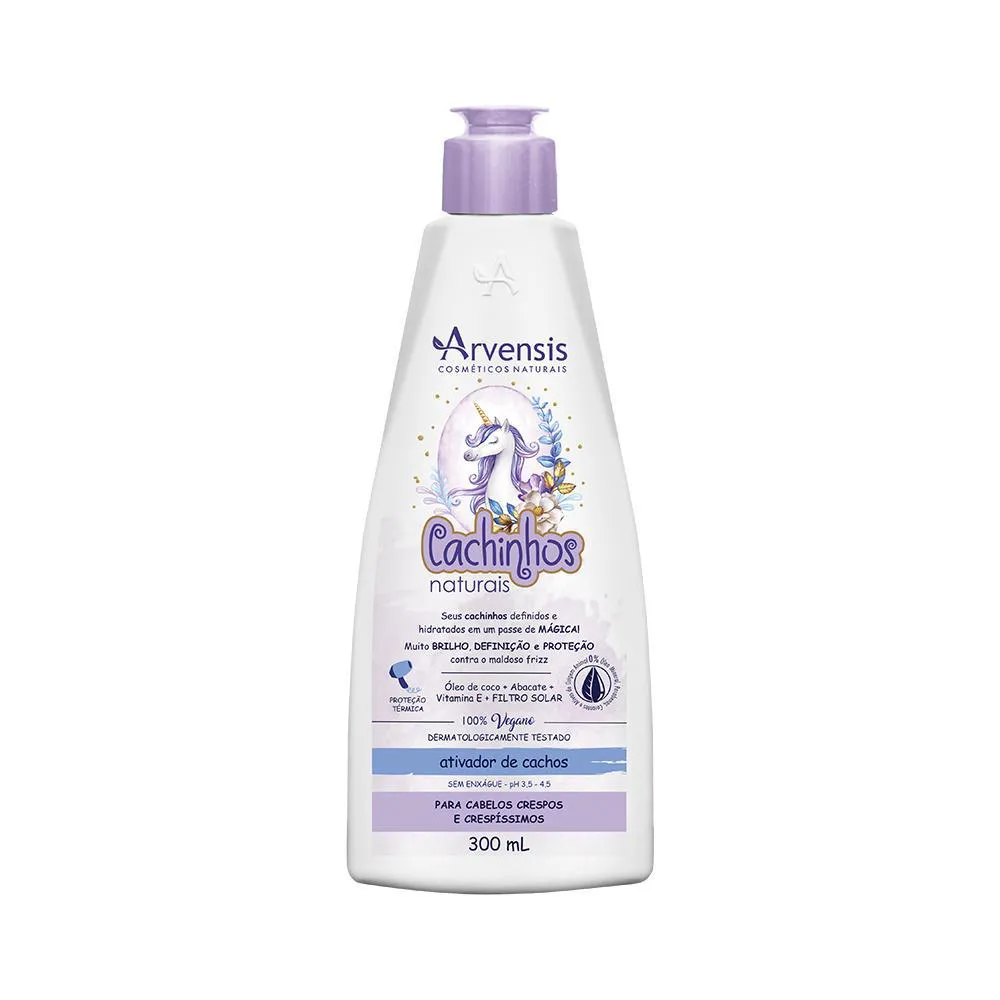 ATIVADOR CACHINHOS CRESPOS/CRESPíSSIMOS ARVENSIS 300 ML