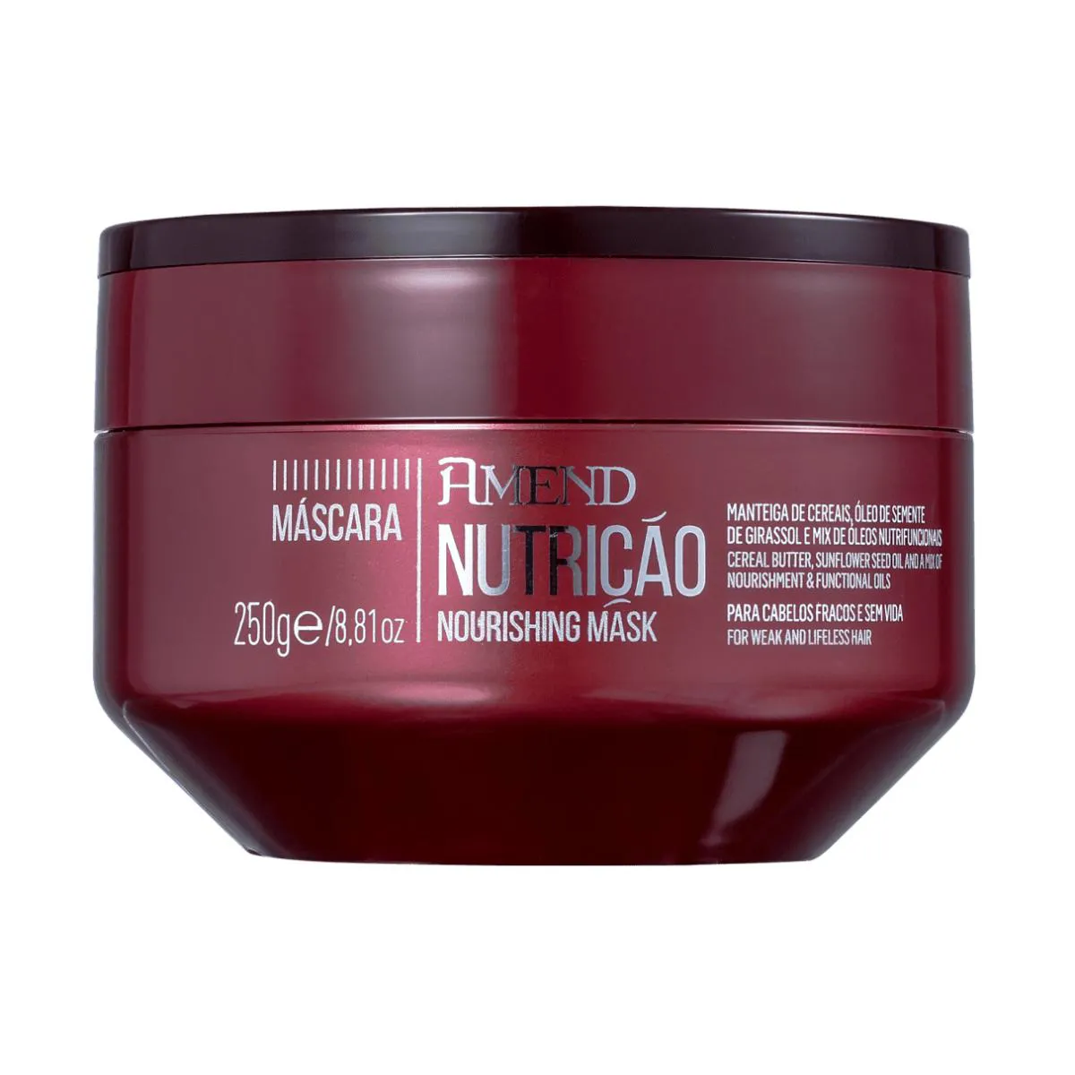 AMEND MASCARA NOURISHING NUTRIÇÃO 250 GR