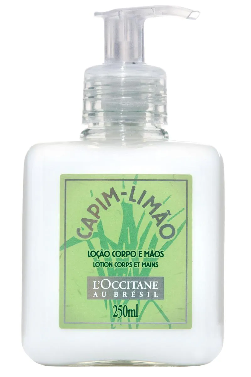 LOçãO DESOD CORPORAL E MãOS CAPIM-LIMãO 250ML-L'OCCITANE