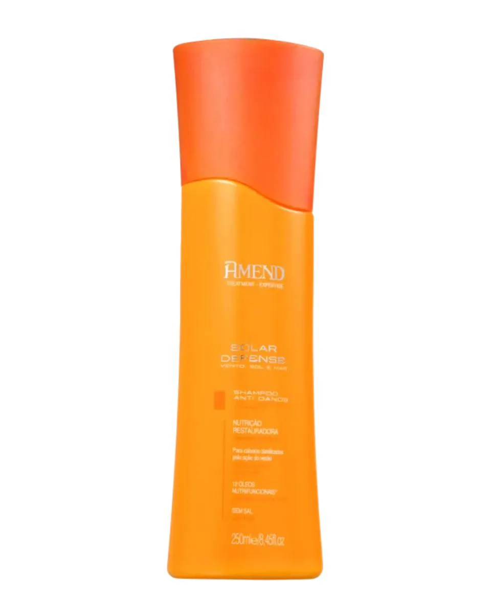 Shampoo Amend Expertise Solar Defense Antiressecamento 250ml