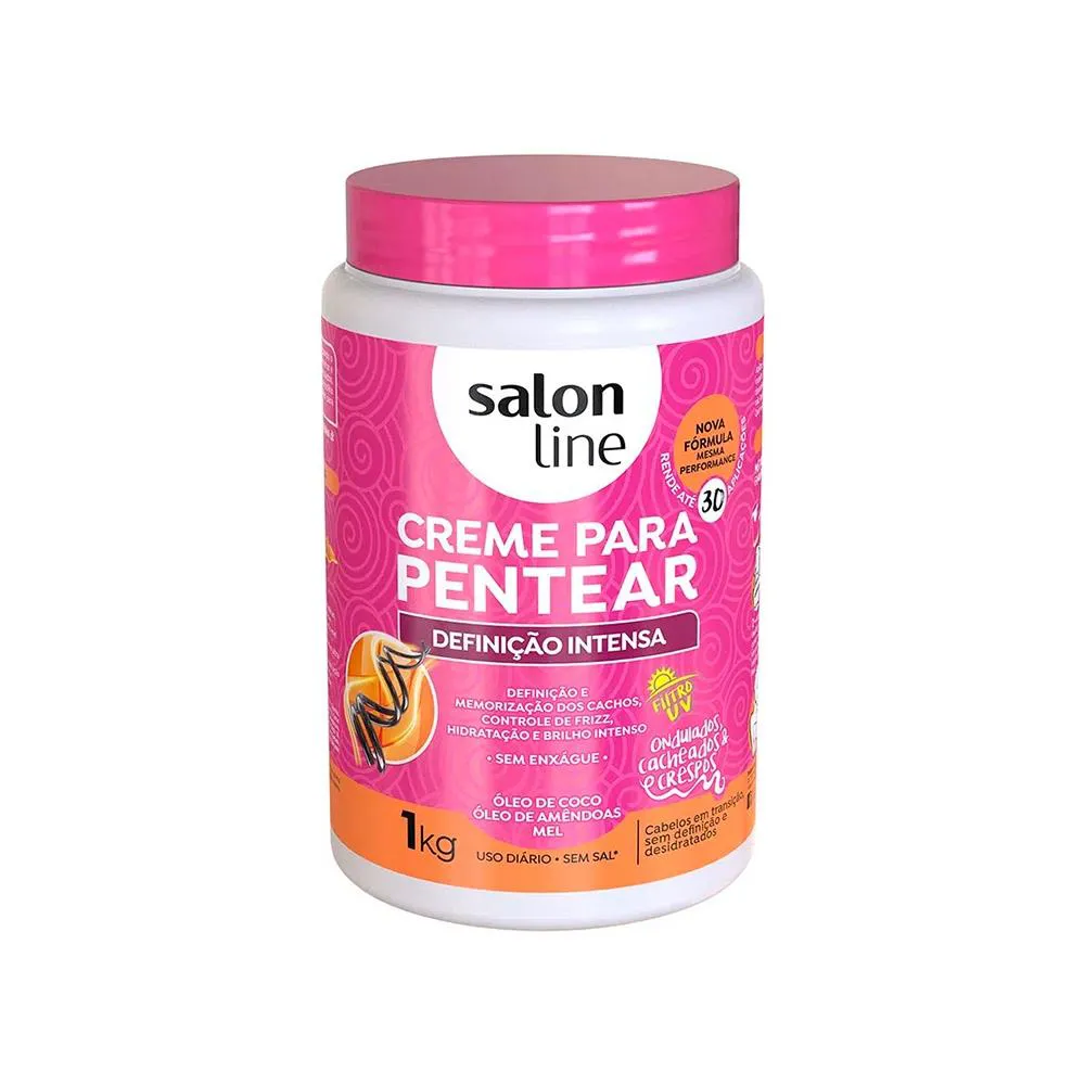 CREME DE PENTEAR SALON LINE DEFINIçãO INTENSA – 1000G