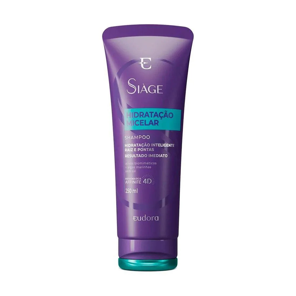 Shampoo Eudora Siàge Hidratação Micelar 250ml