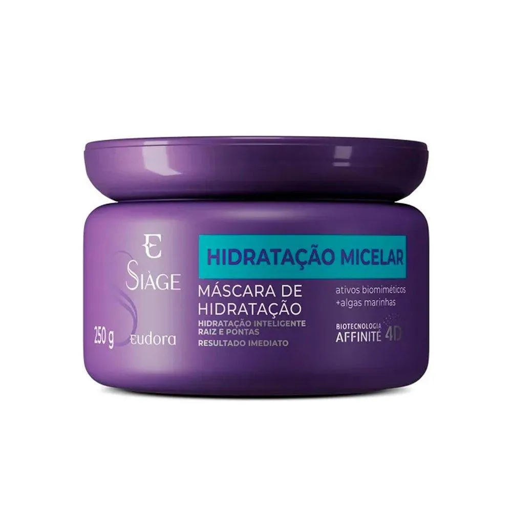 MáSCARA EUDORA SIàGE HIDRATAçãO MICELAR - 250G