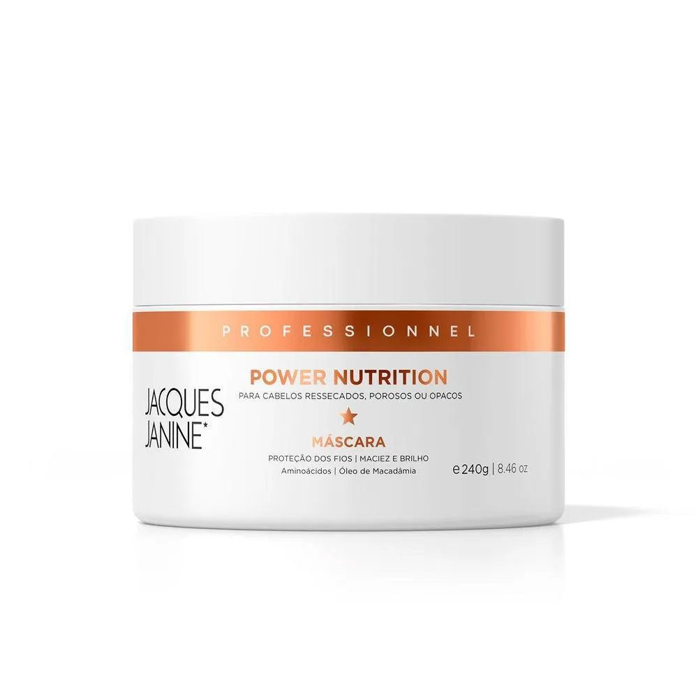 MáSCARA JACQUES JANINE POWER NUTRITION 240G