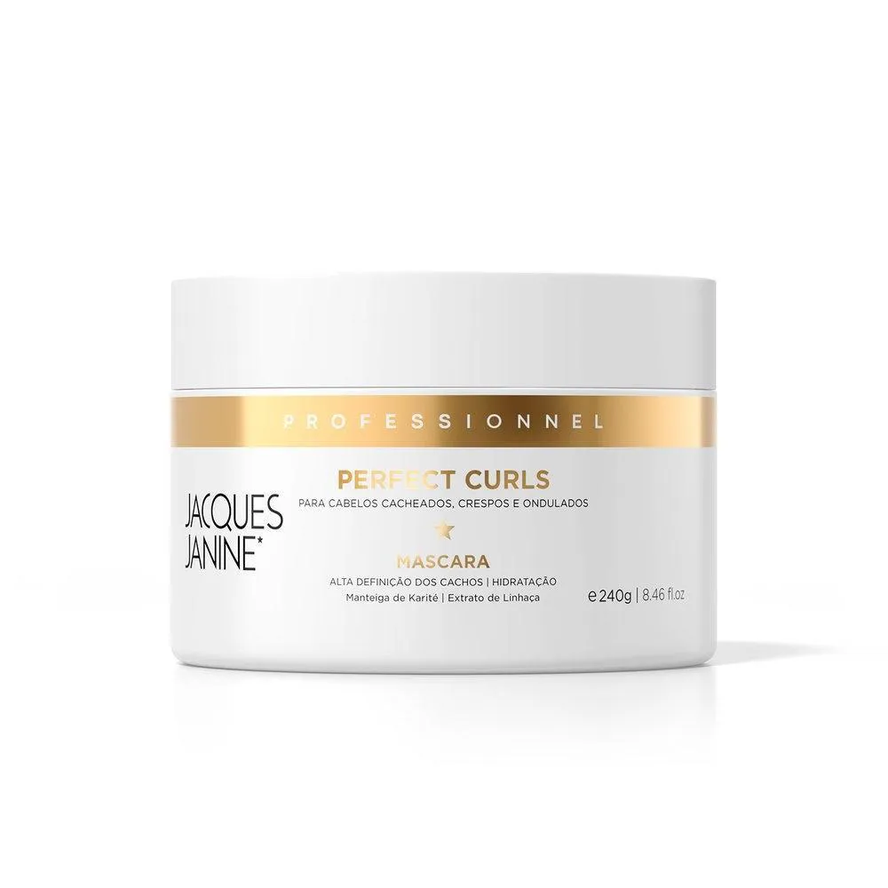 MáSCARA JACQUES JANINE PERFECT CURLS 240G