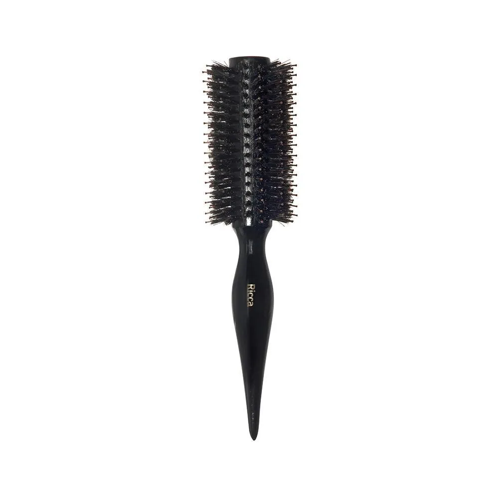 ESCOVA DE MADEIRA RICCA BLACK PORCUPINE 36MM - 1398
