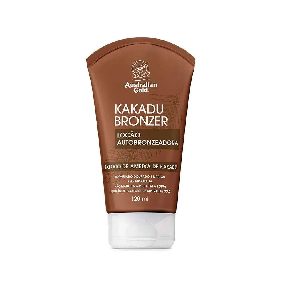 LOçãO AUTOBRONZEADORA AUSTRALIAN GOLD KAKADU BRONZER - 120ML