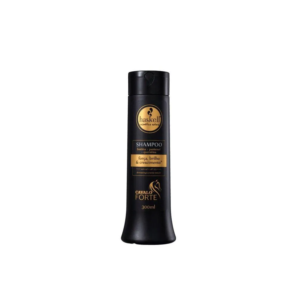 KIT CAVALO FORTE HASKELL - SHAMPOO 300ML + CONDICIONADOR 300ML + MASCARA 250G