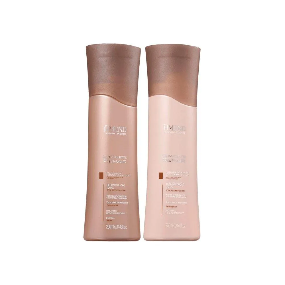 KIT AMEND COMPLETE REPAIR - SHAMPOO 300ML + CONDICIONADOR 300ML