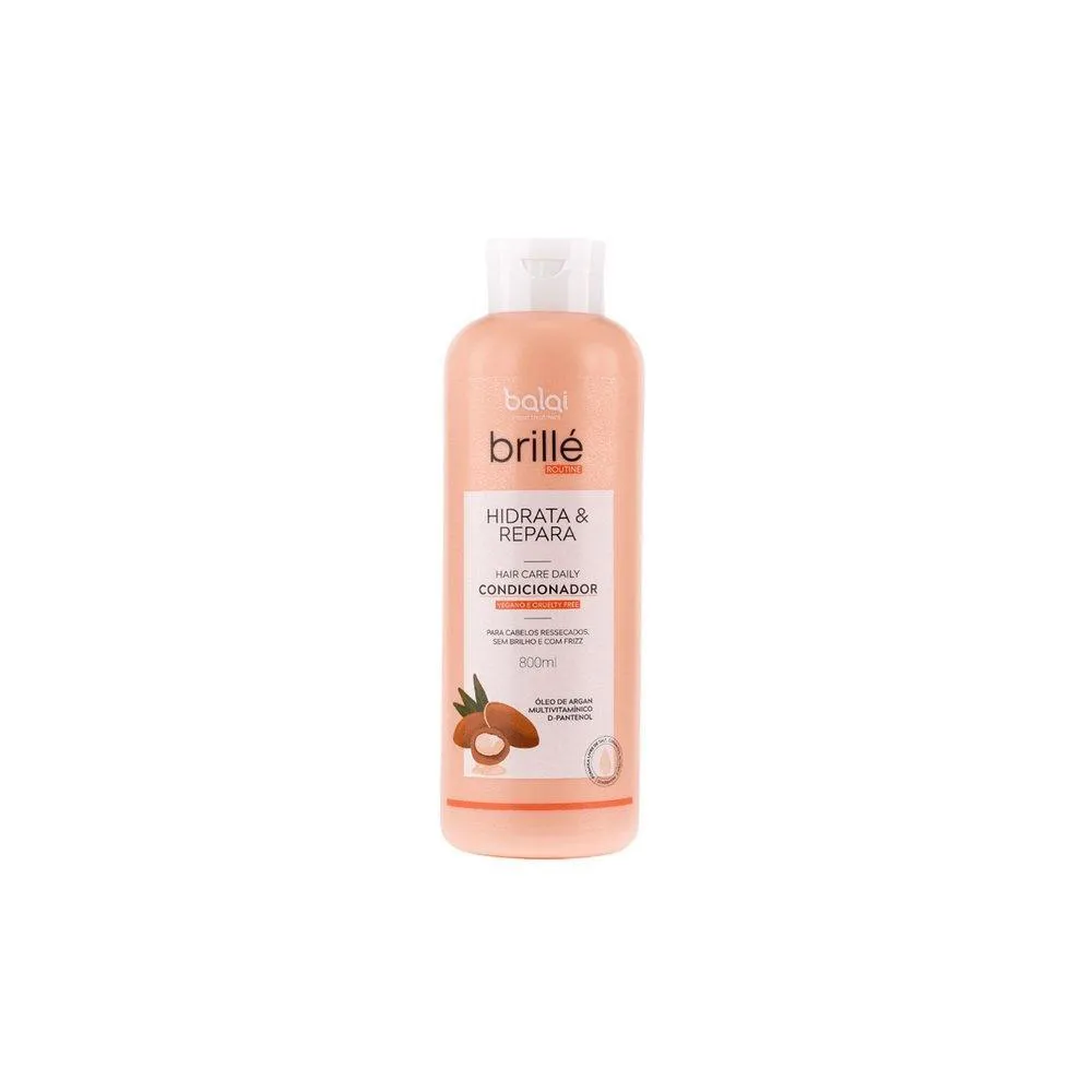 CONDICIONADOR BALAI BRILLE HIDRATA E REPARA 800ML