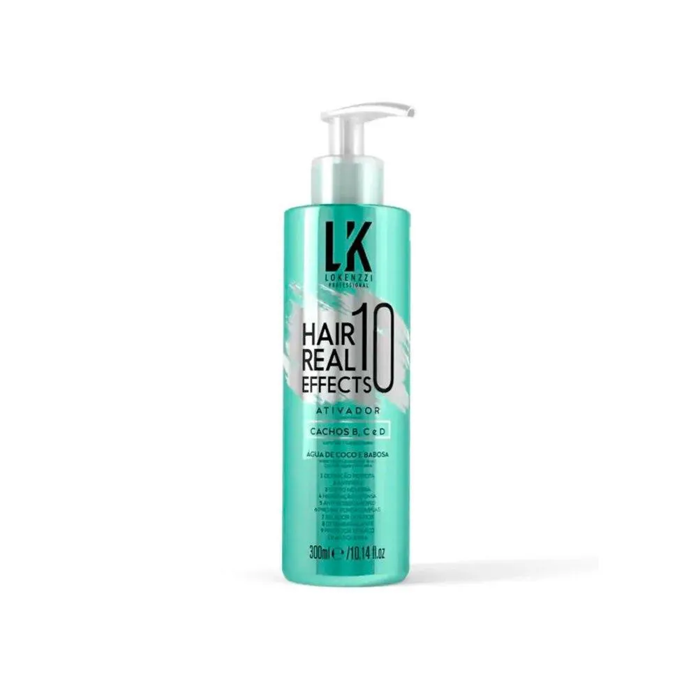 ATIVADO DE CACHOS LOKENZZI 10 EFFECT 300ML