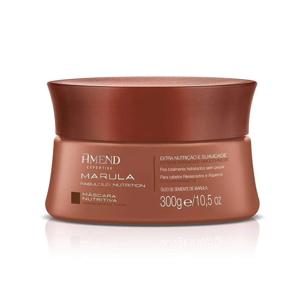MáSCARA AMEND MARULA FABULOUS NUTRITION - 300G