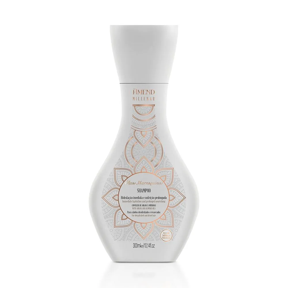 SHAMPOO AMEND MILLENAR ÓLEOS MARROQUINOS - 300ML