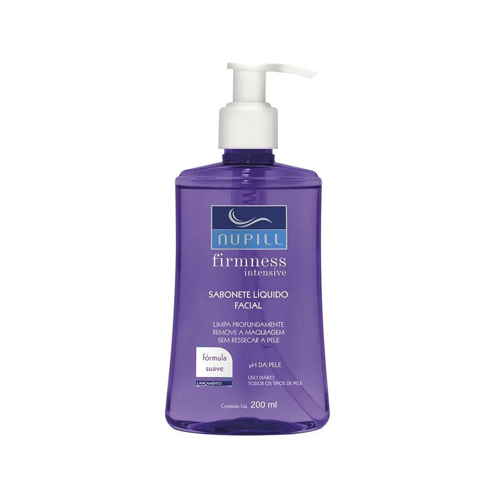 SABONETE LíQUIDO FACIAL NUPILL FIRMNESS INTENSIVE USO DIáRIO - 200ML