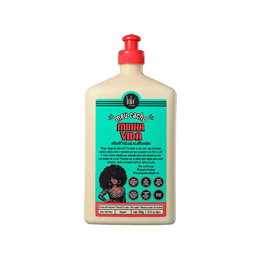 CREME DE PENTEAR LOLA MEU CACHO MINHA VIDA MEMORIZADOR – 500ML