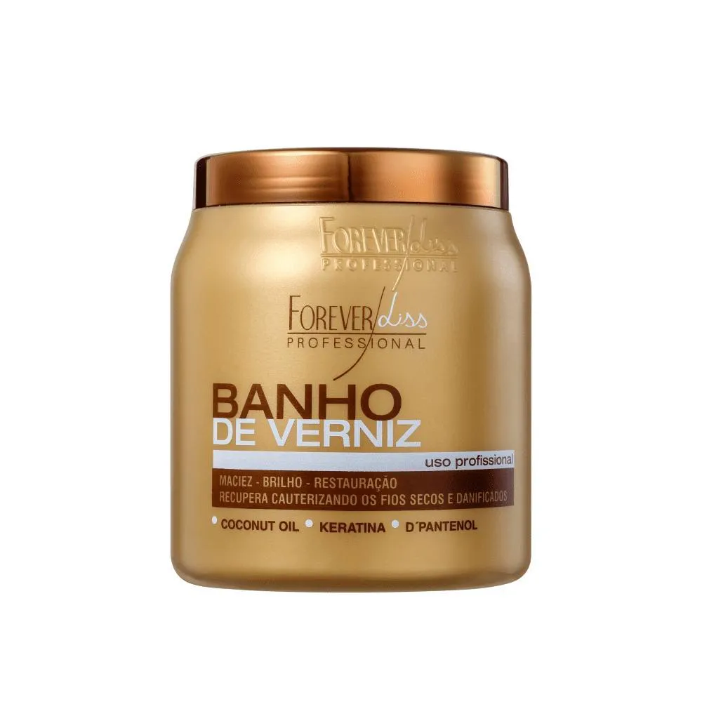 MáSCARA FOREVER LISS BANHO DE VERNIZ - 1000G