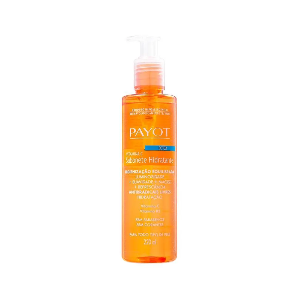SABONETE LIQUIDO PAYOT DETOX VITAMICA C – 220ML