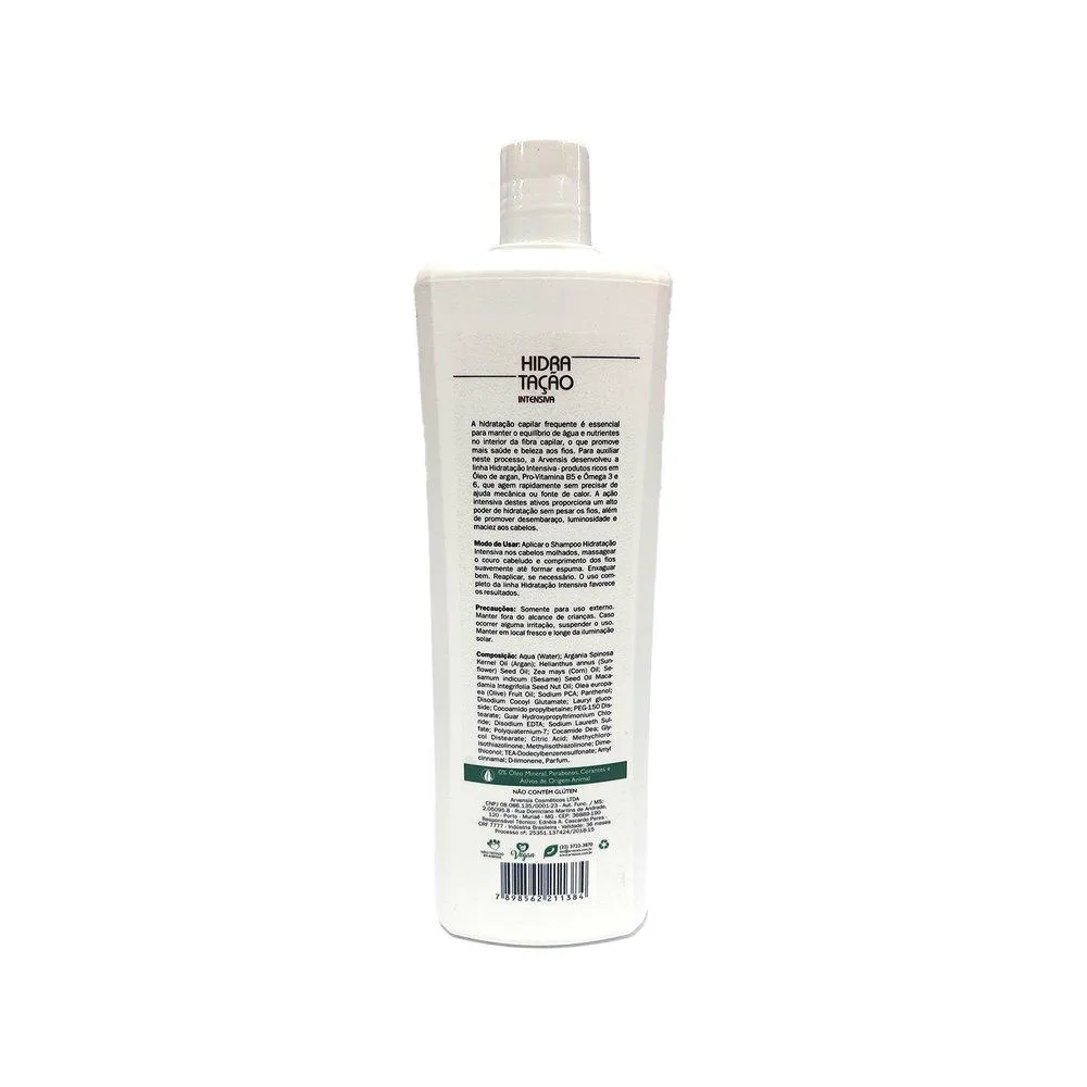 SHAMPOO ARVENSIS HIDRATAçãO INTENSIVA - 1L