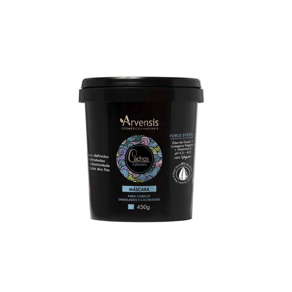 MáSCARA ARVENSIS CACHOS ONDULADOS E CACHEADOS - 450G