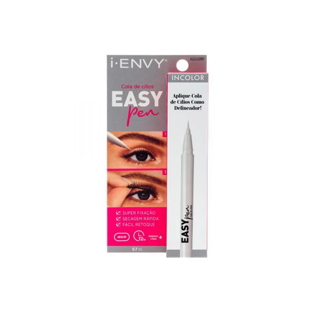 COLA DELINEADORA PARA CILIOS KISS EASY PEN INCOLOR