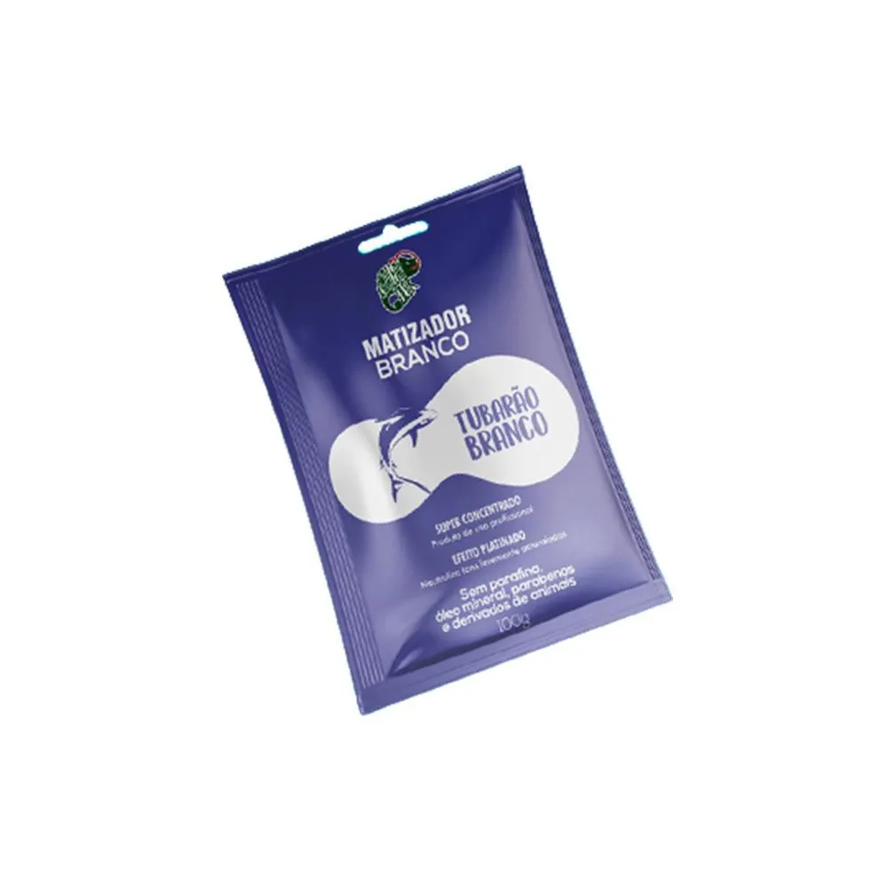 MATIZADOR KAMALEãO COLOR TUBARãO BRANCO EFEITO PLATINADO - 100G