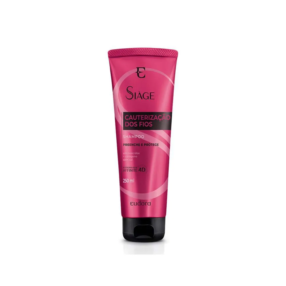 SHAMPOO EUDORA SIàGE CAUTERIZAçãO DOS FIOS - 250ML