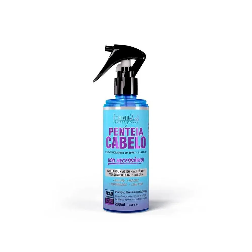 LEAVE IN EM SPRAY FOREVER LISS ULTRA HIDRATANTE PENTEIA CABELO - 200ML
