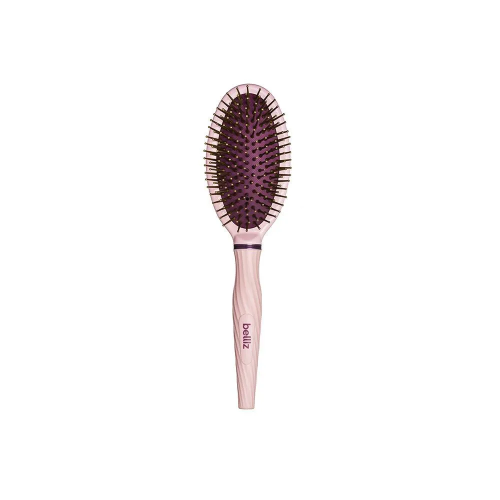ESCOVA OVAL BELLIZ CASSIS PINK - 2441