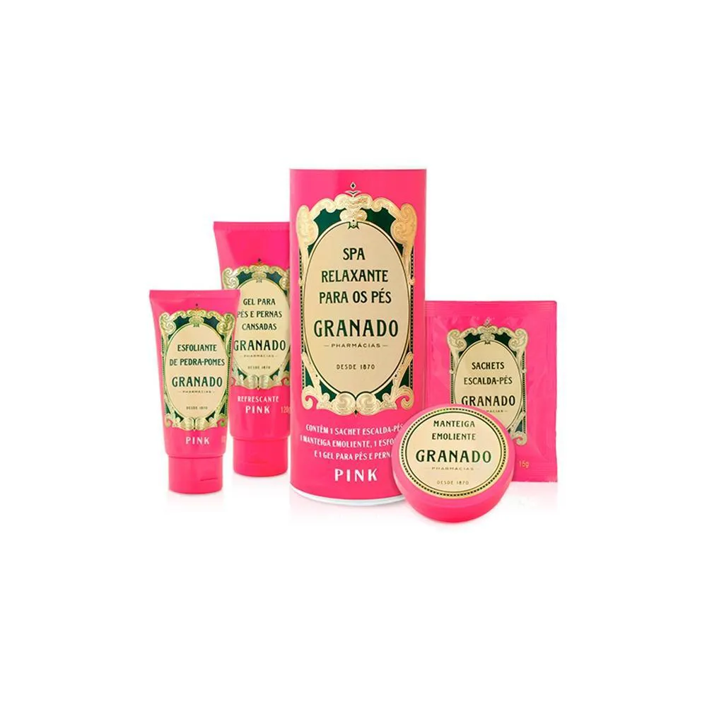 KIT RELAXANTE SPA PARA OS PéS GRANADO