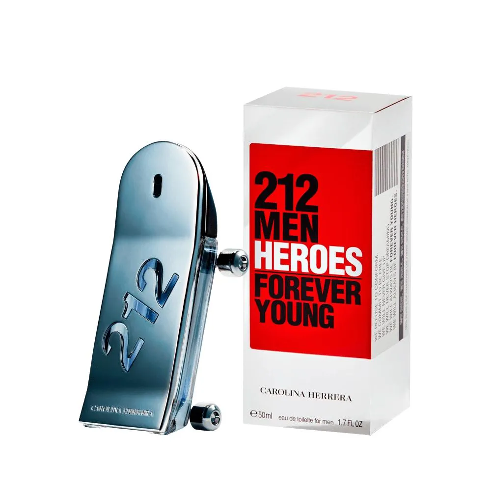 Perfume Masculino Eau De Toilette Carolina Herrera 212 Heroes Men - 50ml