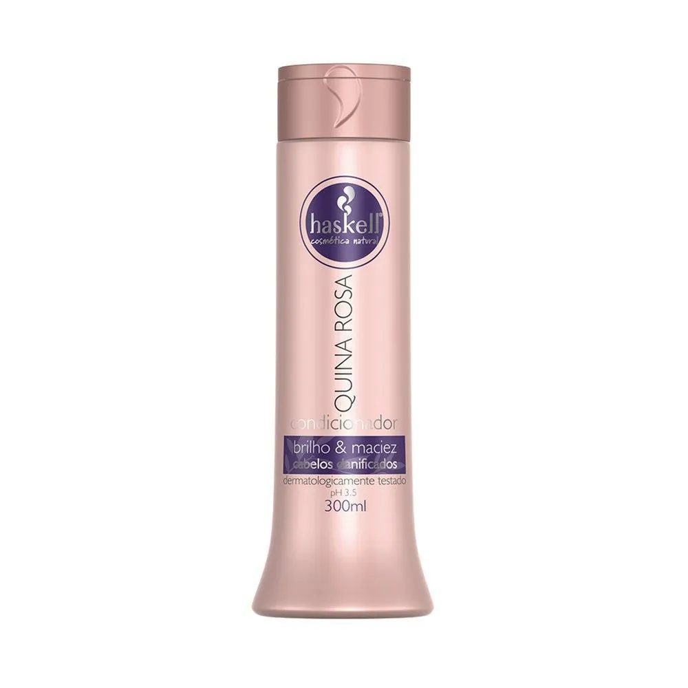 Condicionador Haskell Quina Rosa Brilho 300ml