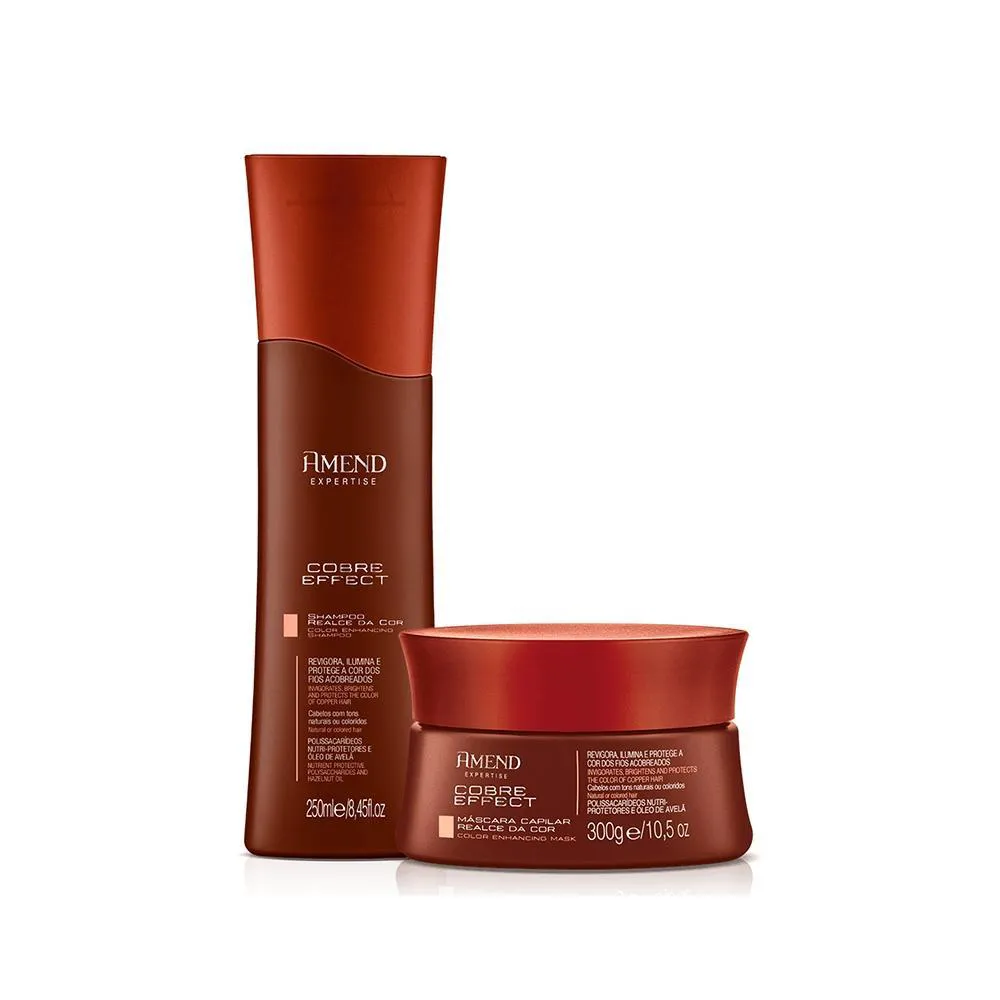 KIT AMEND COBRE EFFECT REALCE DA COR (2 PRODUTOS)
