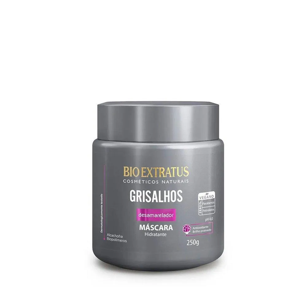 MáSCARA BIO EXTRATUS GRISALHOS - 250G