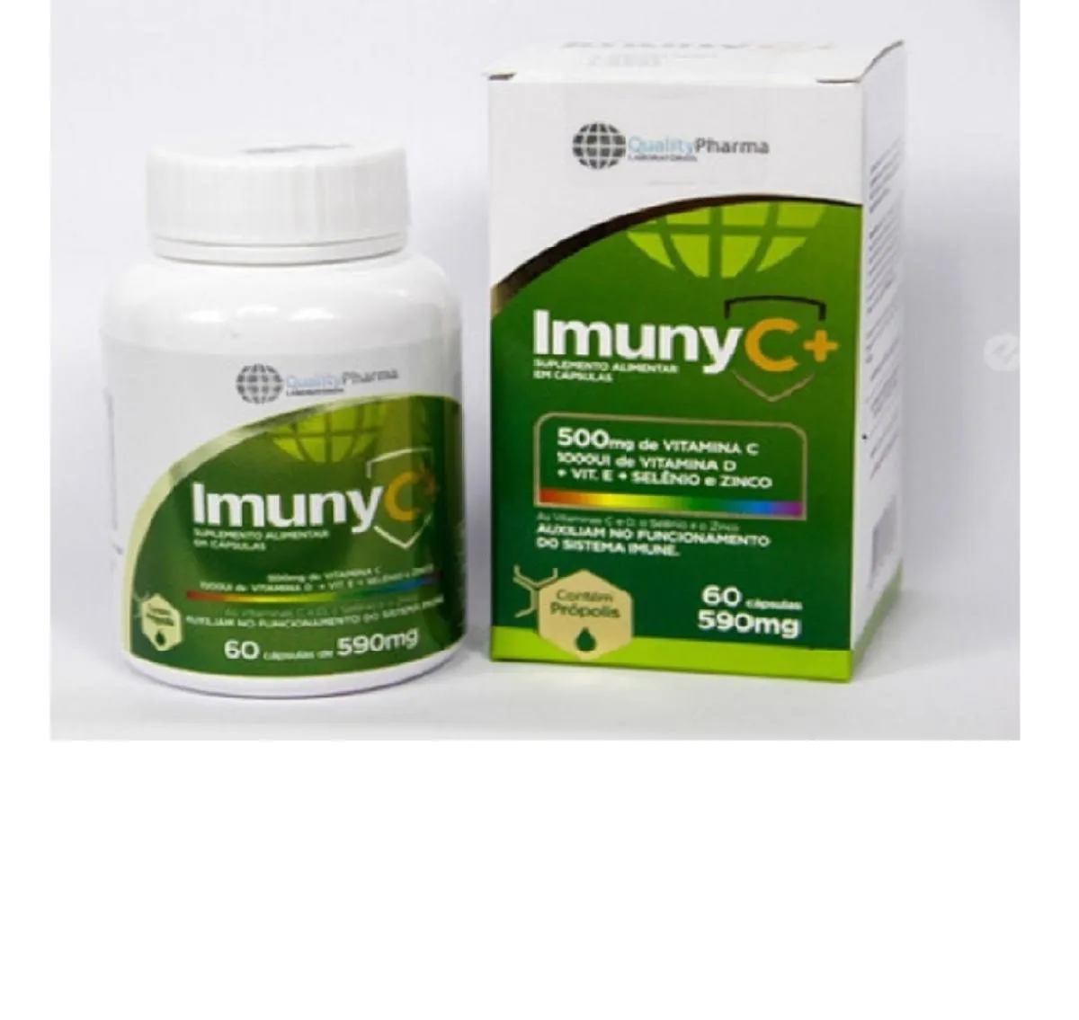 IMUNY C+ 590MG C/60 CáPSULAS