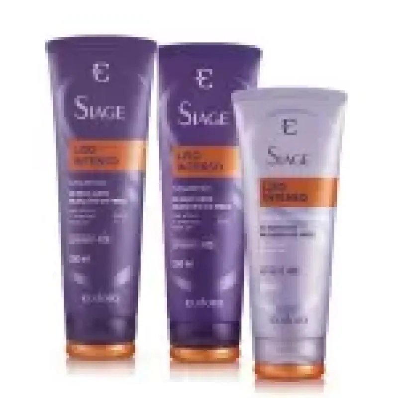 KIT SIàGE LISO INTENSO EUDORA 2 SHAMPOO + 1 CONDICIONADOR