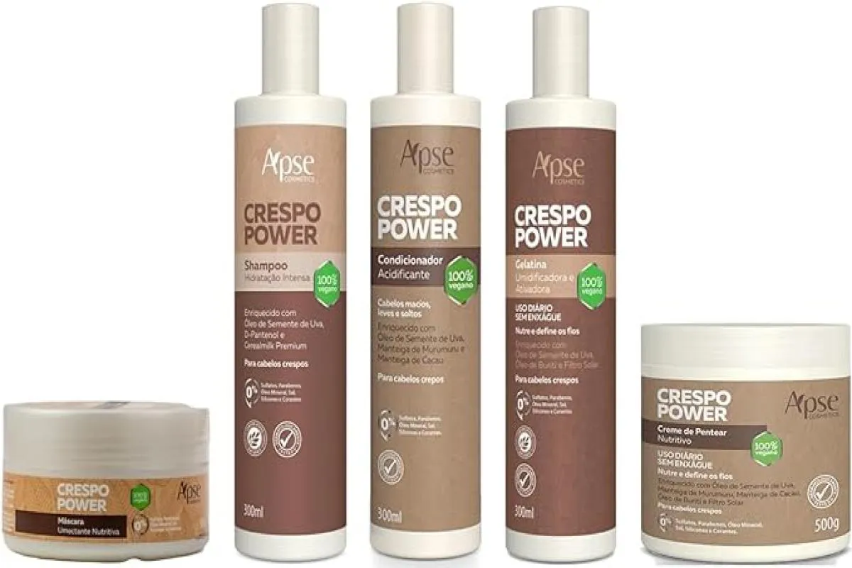 APSE CRESPO POWER SHP E CONDIC E GELAT E MáSC E C DE PENTEAR