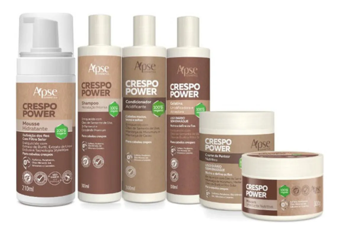 APSE CRESPO 6 PROD: SHP. CONDIC. MASC. GELAT. CREME E MOUSSE