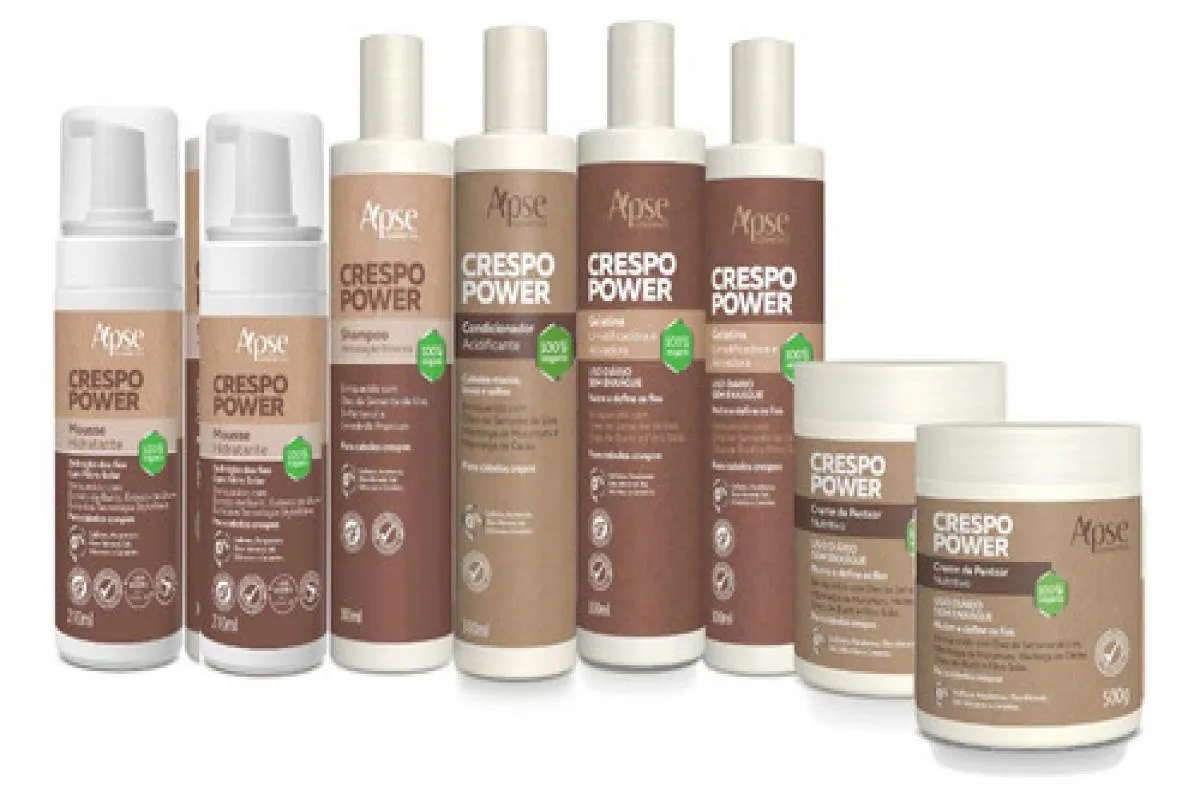 APSE CRESPO 8 PROD: SHP. CONDIC. 2 GELAT. 2 CREME E 2 MOUSSE