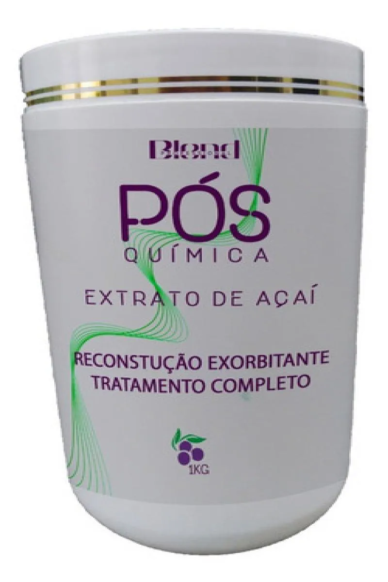 MáSCARA DE RECONSTRUçãO CAPILAR - AçAí 1KG