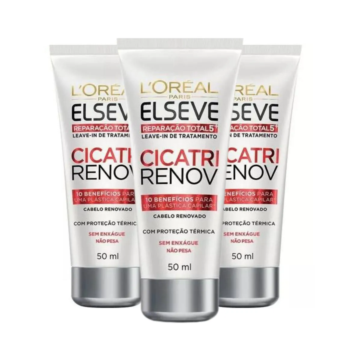 KIT COM 3 LEVEN ELSEVE CICATRI RENOV - 50ML