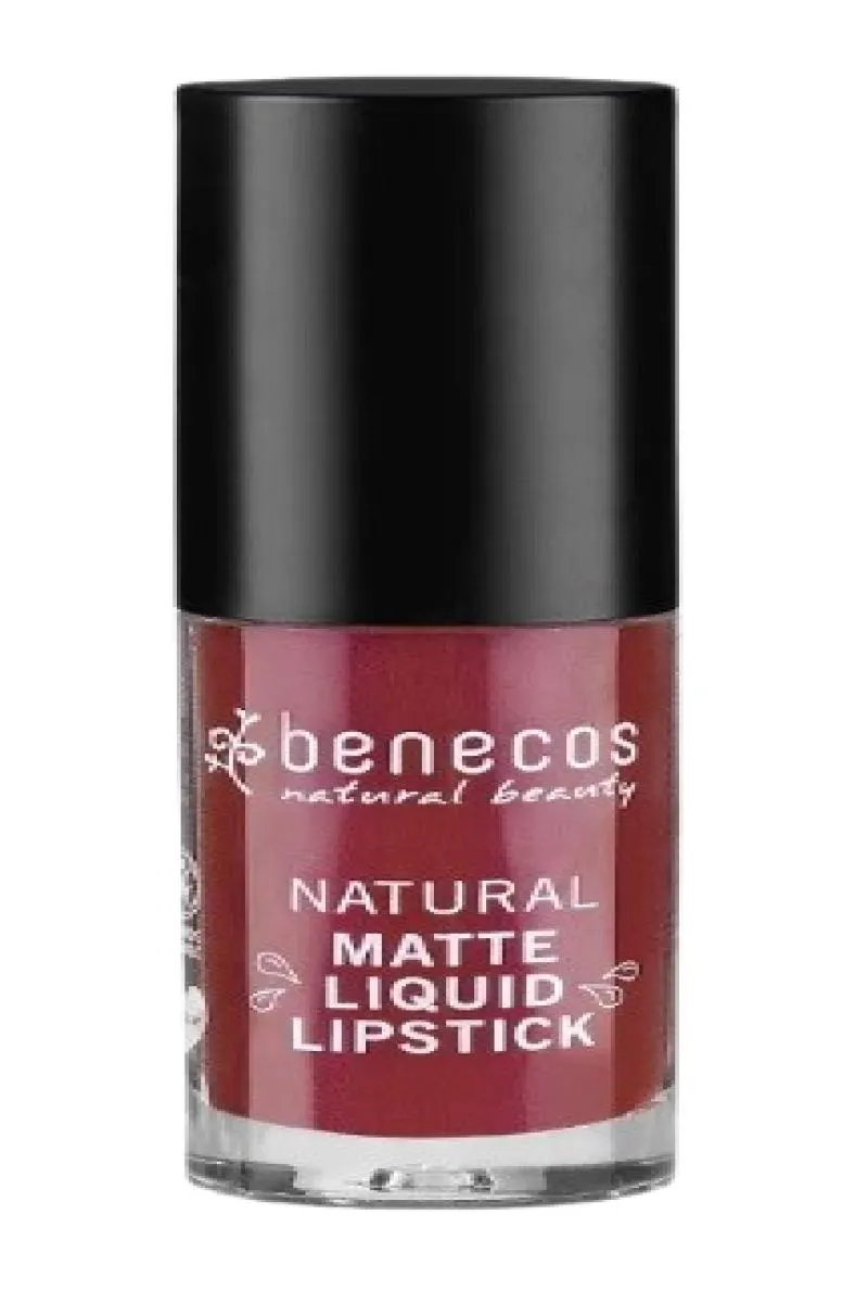 Batom Líquido Mate Vegano Bloody Berry Benecos 5ml