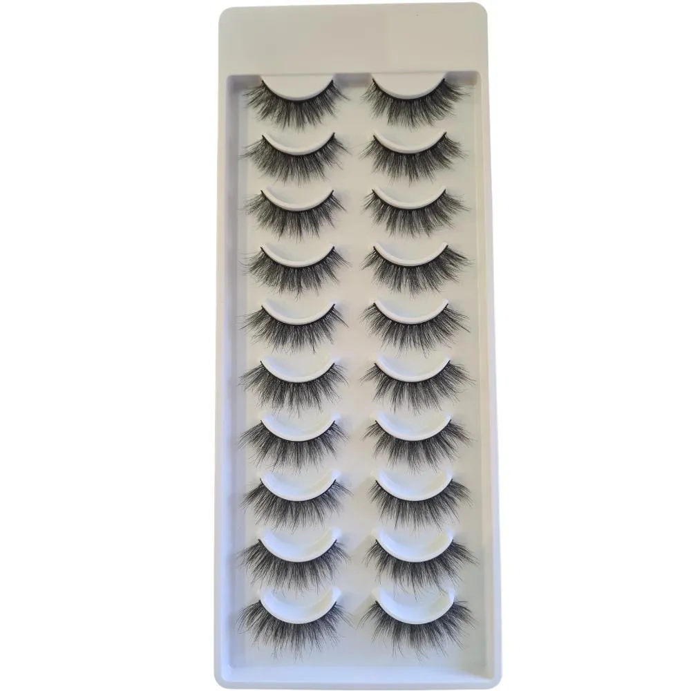 CíLIOS 3D KIT COM 10 PARES TIPO:8D008|