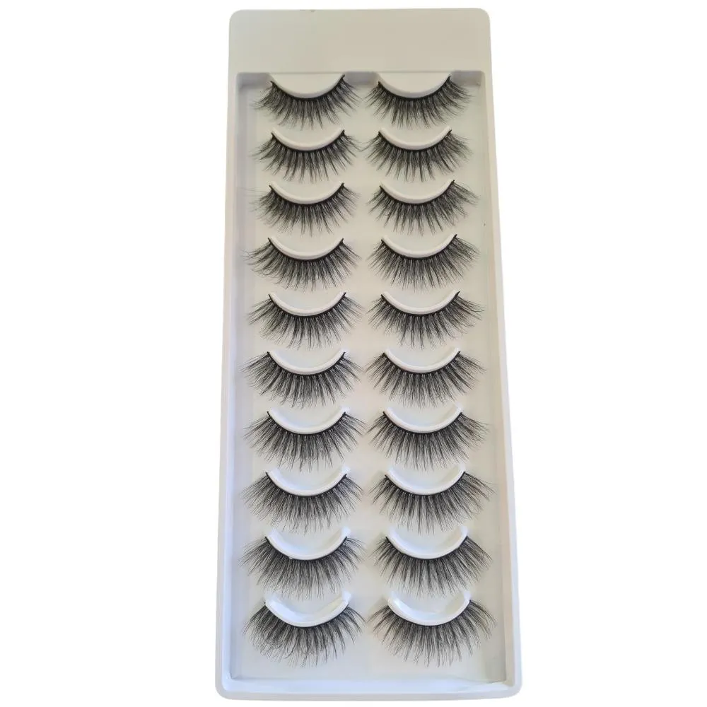 CíLIOS 3D KIT COM 10 PARES TIPO:8D001|