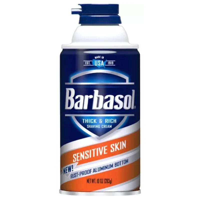 ESPUMA DE BARBEAR BARBASOL SENSITIVE 283 G