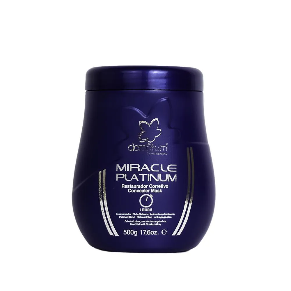 MIRACLE PLATINUM RESTAURADOR CORRETIVO 500G