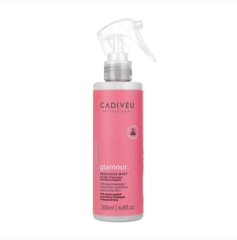 Leave-In Hidratante Cadiveu Professional Essentials Glamour Cabelos Fracos e Desidratados 200ml