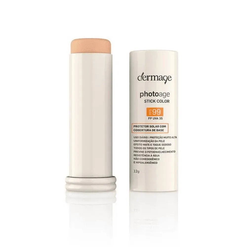 DERMAGE PHOTOAGE STICK COLOR FPS 99 COR NUDE 12G