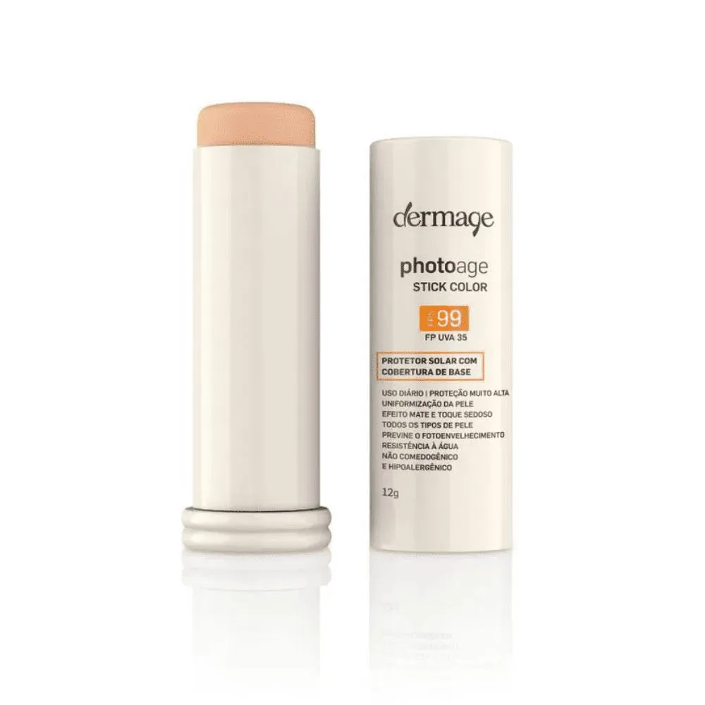 DERMAGE PHOTOAGE STICK COLOR FPS 99 COR B CLARO 12G