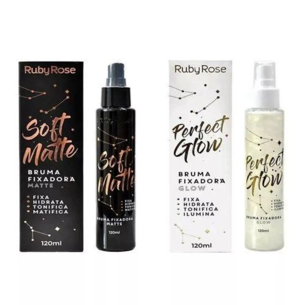 RUBY ROSE HB334/HB335 BRUMA FIXADORA PERFECT 120MLS Glow